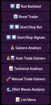 How to start and stop the signals